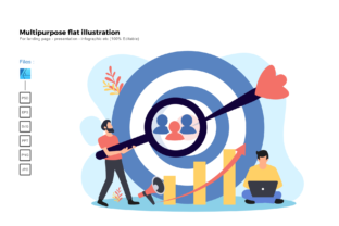 Flat Illustration Target Audience: Creative Tools for Modern Design Needs