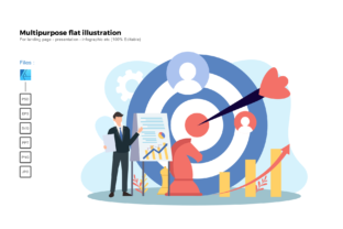 Flat Illustration Target Marketing: Practical Uses for Entrepreneurs and Bloggers