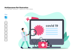 Understanding Flat Illustration Virus Research and Its Role in Modern Design