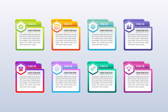 Understanding the Power of 3D Hexagon Square Gradient Vector Infographics for Business Concepts