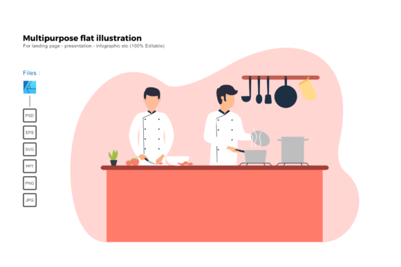 Unlocking Creativity with Flat Illustration Vector Templates for Bloggers and Entrepreneurs